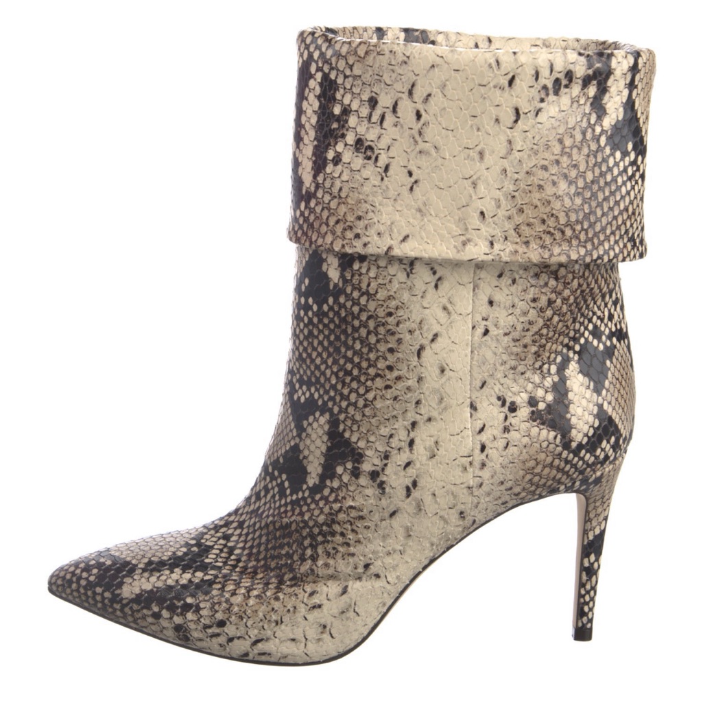 Paris Texas Snake Skin Boots Size 39